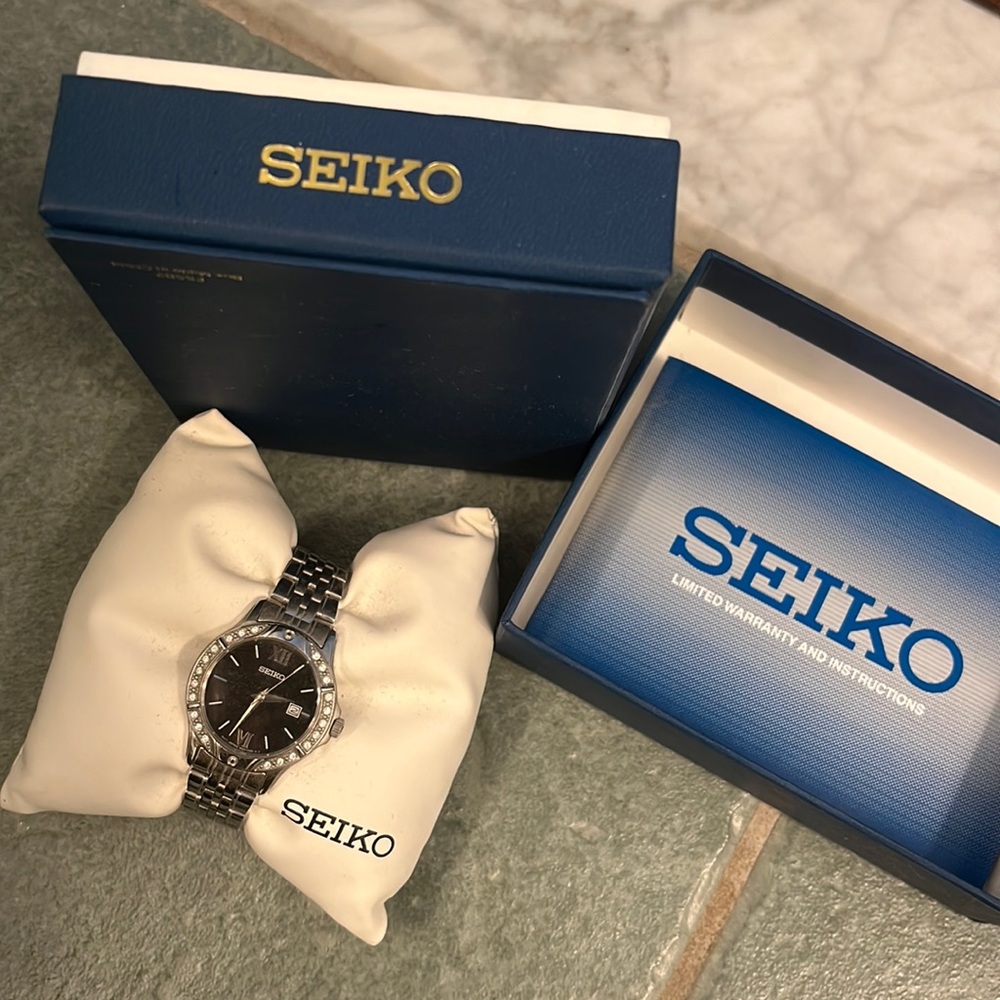 Diamond seiko watch
